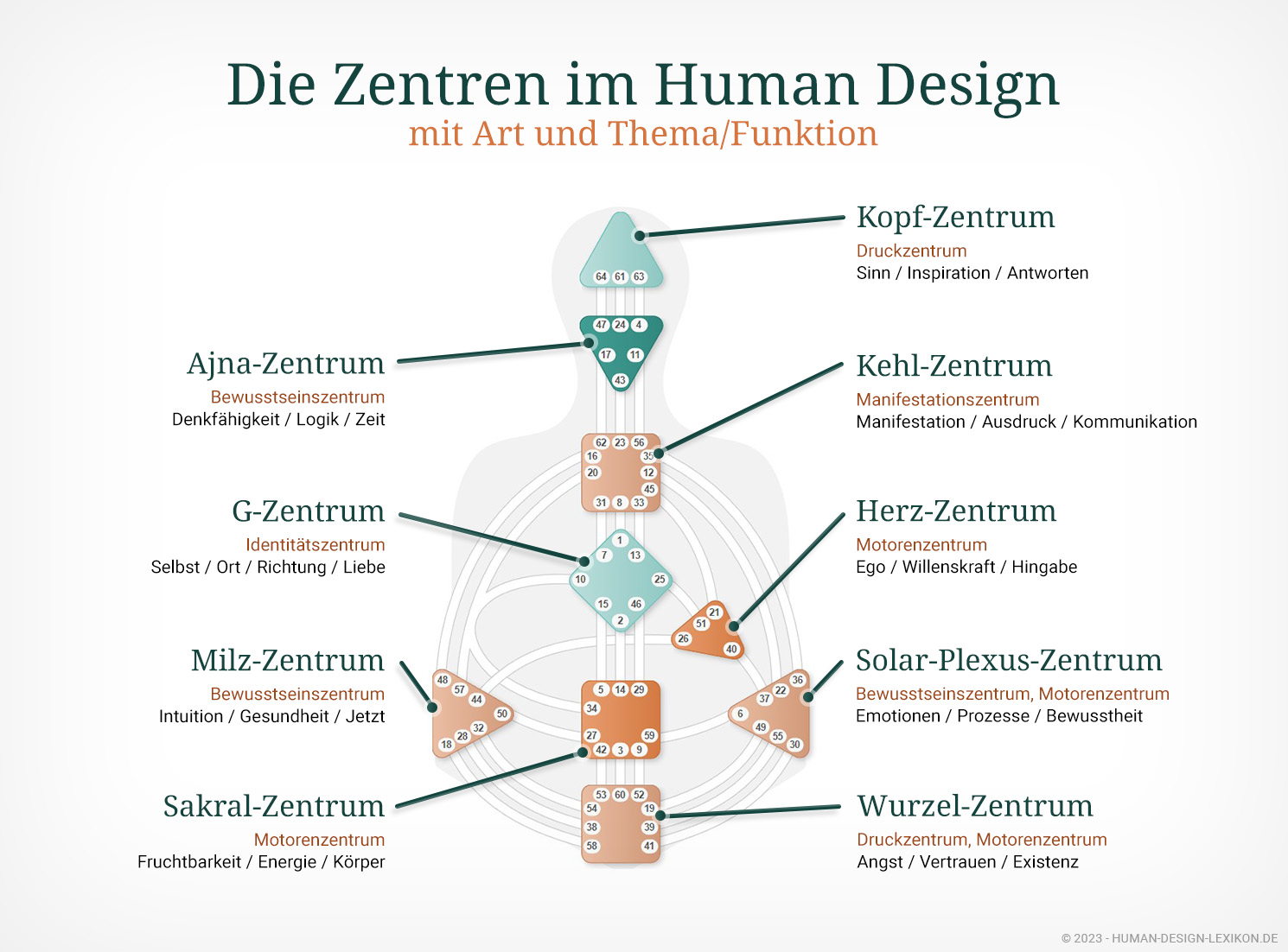 Human Design Zentren Entdecke Die Zentren Im Human Design